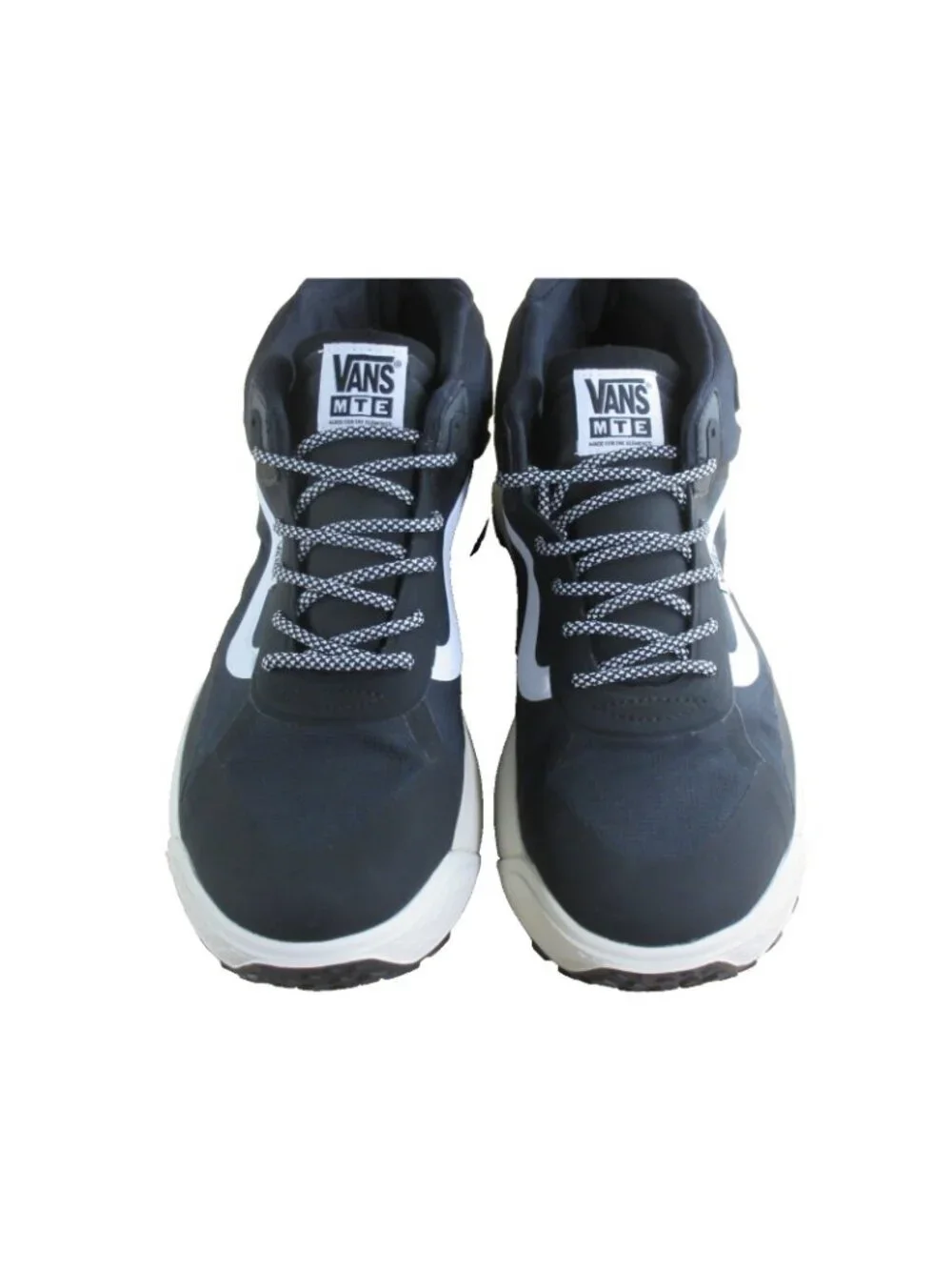 Vans Men's Mte Crosspath Mid Trail Shoes Black White All Weather Sizes NEW